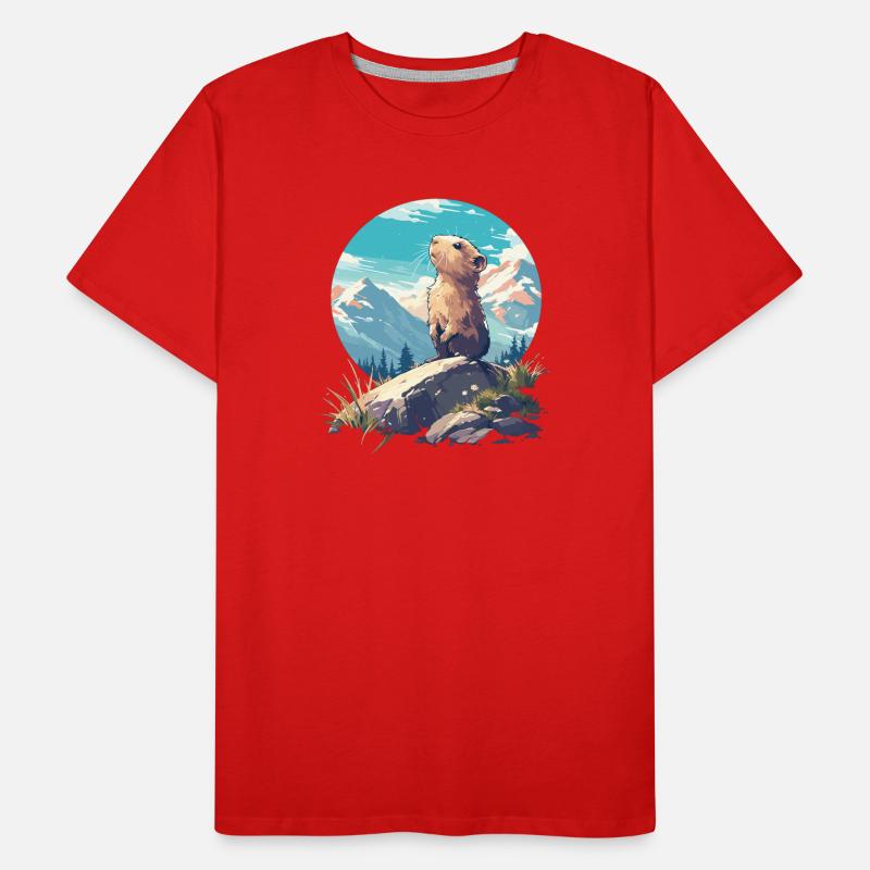 Lemminge Lemming Männer Premium Bio T-Shirt