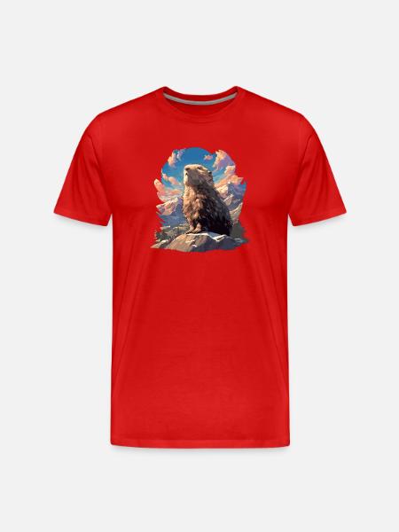 Lemmings Lemming - T-shirt bio Premium Homme - rouge