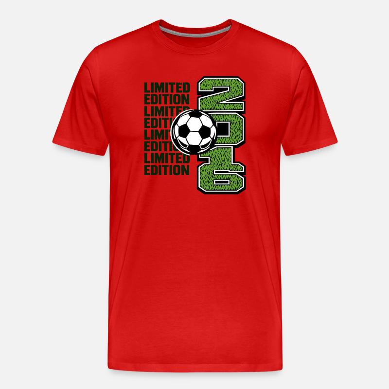 2016 Limited Edition  - Männer Premium Bio T-Shirt - Rot