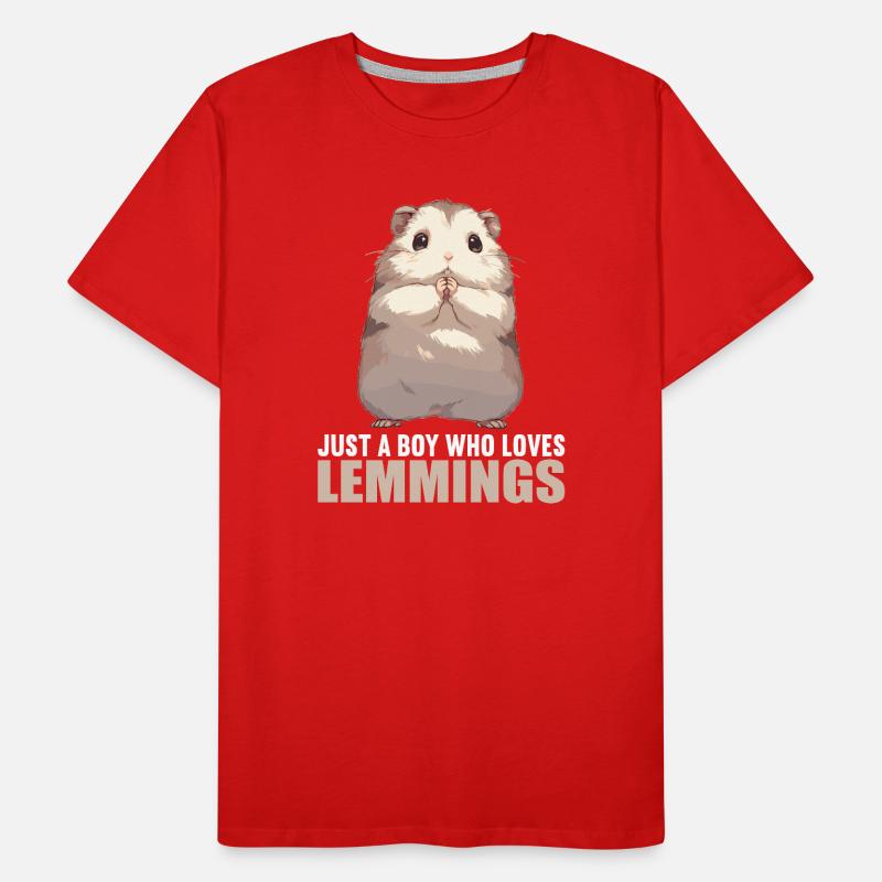 Lemminge Lemming Männer Premium Bio T-Shirt