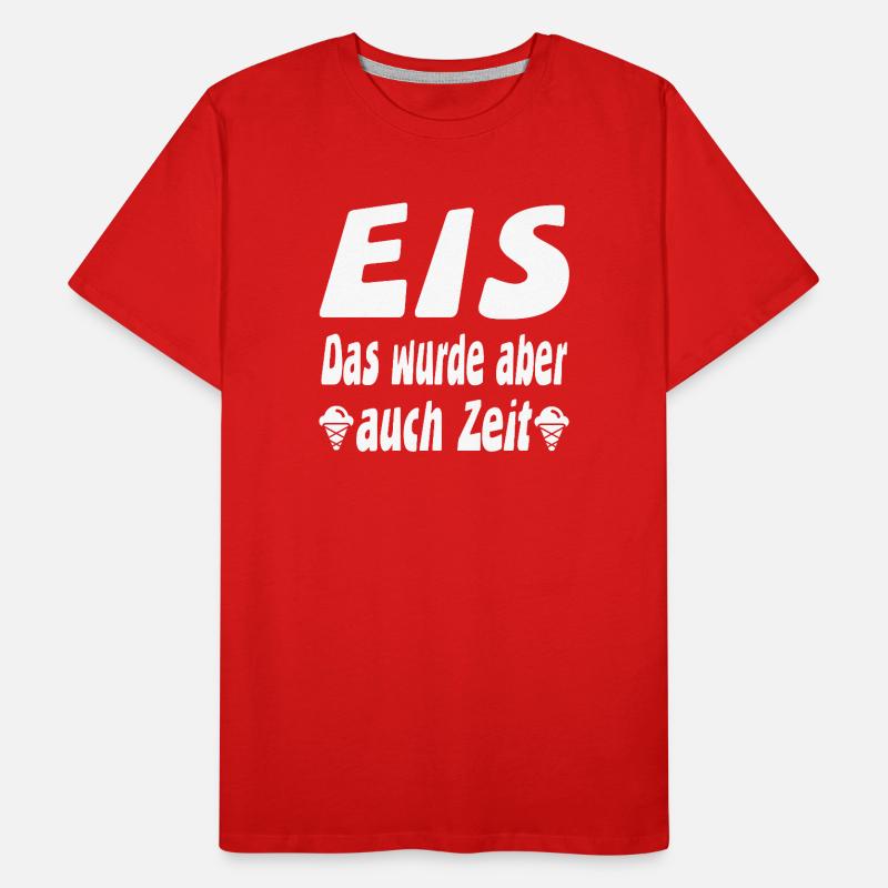 Eis Männer Premium Bio T-Shirt