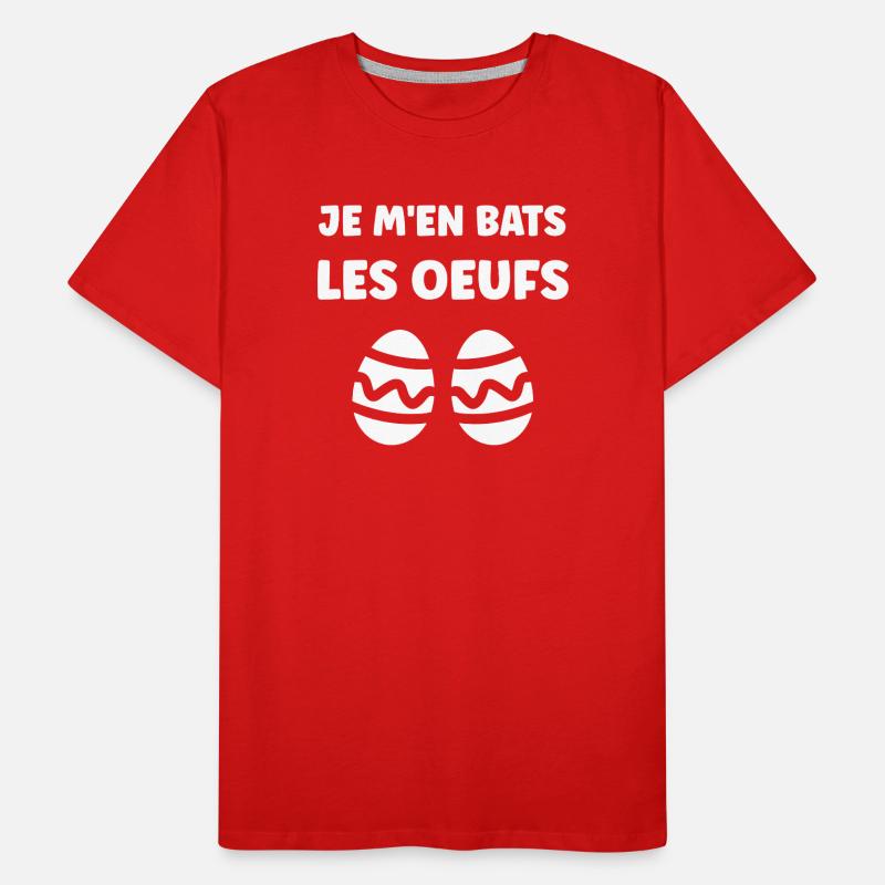 OEUFS DE PAQUES T-shirt bio Premium Homme