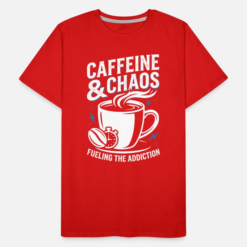 Coffee chaos Men's Premium Organic T-Shirt