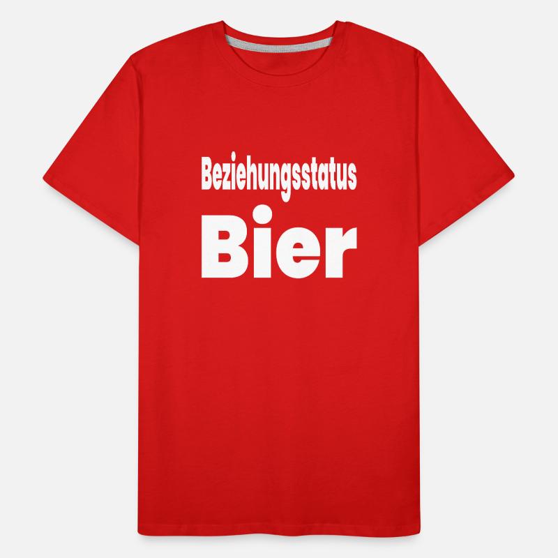Bier Männer Premium Bio T-Shirt