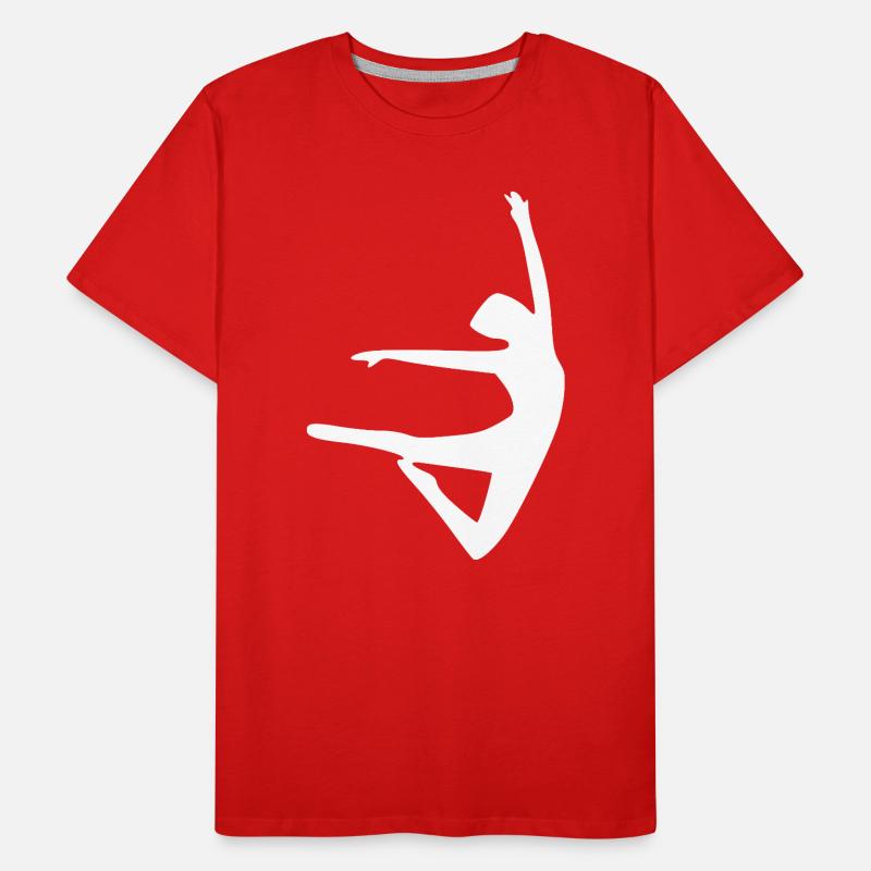 Dancing Dance Men's Premium Organic T-Shirt