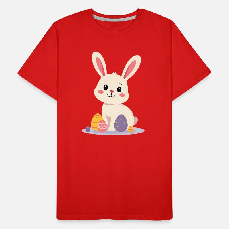 Easter Bunny Men's Premium Organic T-Shirt