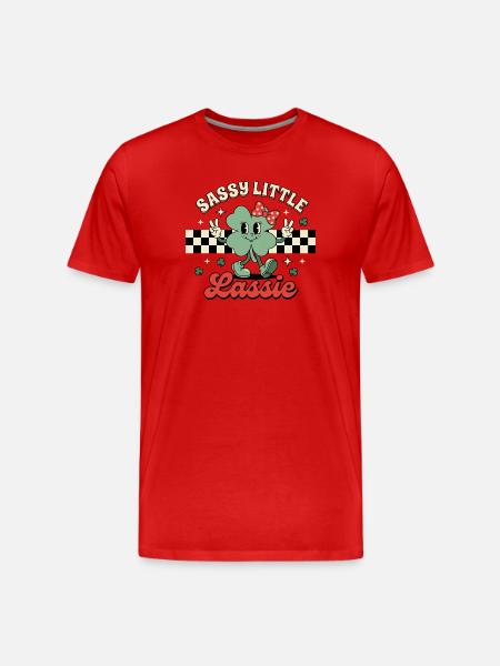 Petite Petite Impertinente Saint-Patrick Saint-Patrick - T-shirt bio Premium Homme - rouge