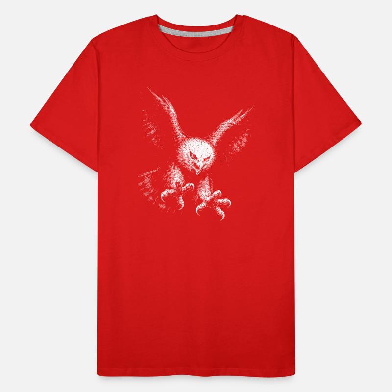 Pygargue à queue blanche T-shirt bio Premium Homme