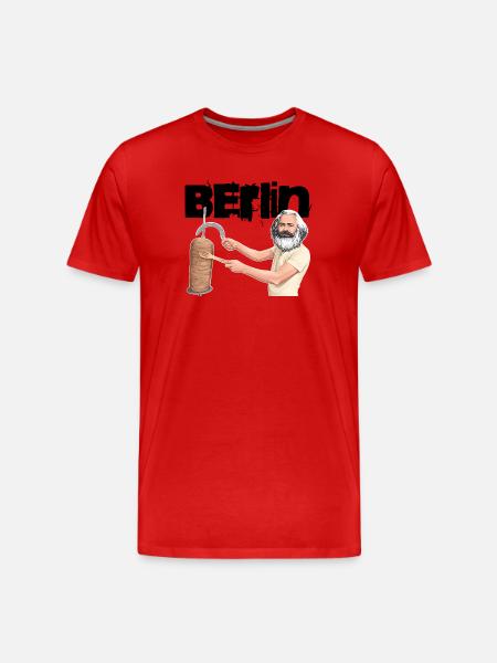 Berlin Döner Marx - Men's Premium Organic T-Shirt - red