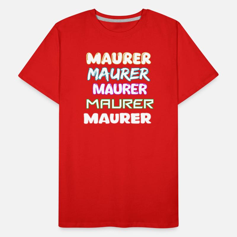 Profession : Maçon T-shirt bio Premium Homme