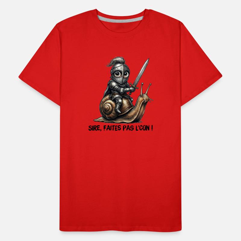 Sire, faites pas l'con ! T-shirt bio Premium Homme