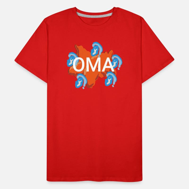 Grand-mère T-shirt bio Premium Homme