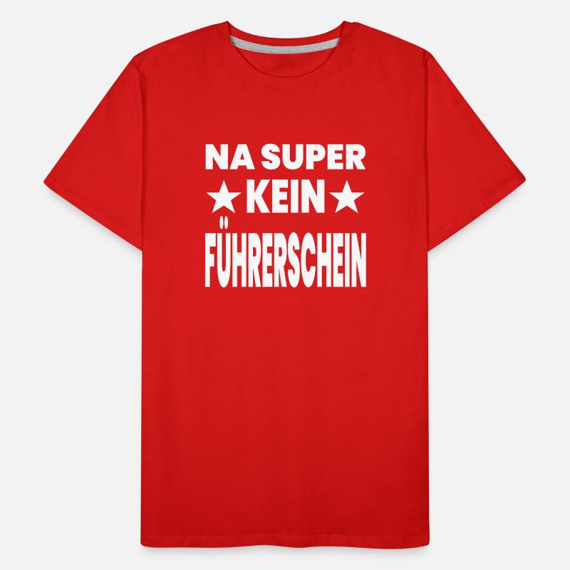 Führerschein Männer Premium Bio T-Shirt
