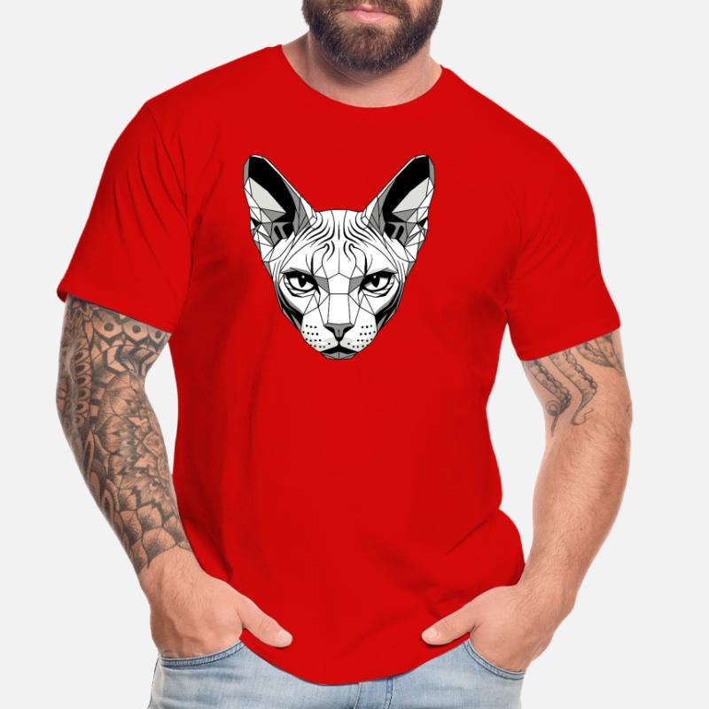 Sphynx Chat Sphynx Chat Chat Canadien Sphinx mignon T-shirt bio Premium Homme