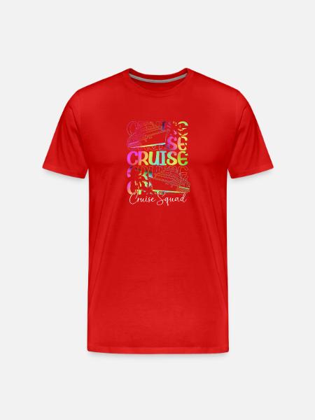 Cousins Cruise Cruise Ship - Men's Premium Organic T-Shirt - red