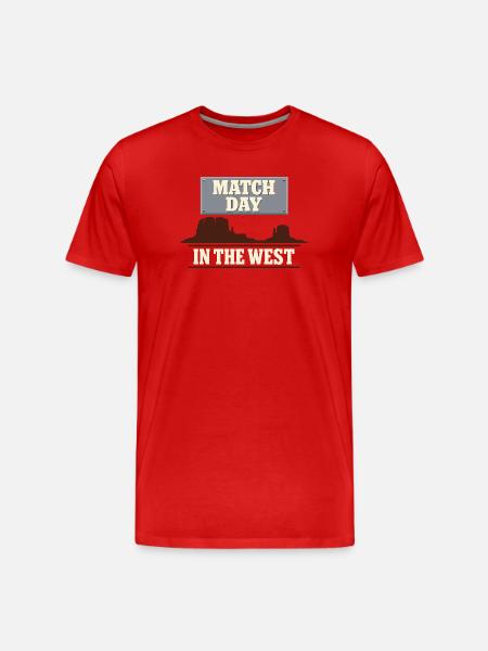 Cowboy action shooter. Cowboy action shooter - Men's Premium Organic T-Shirt - red