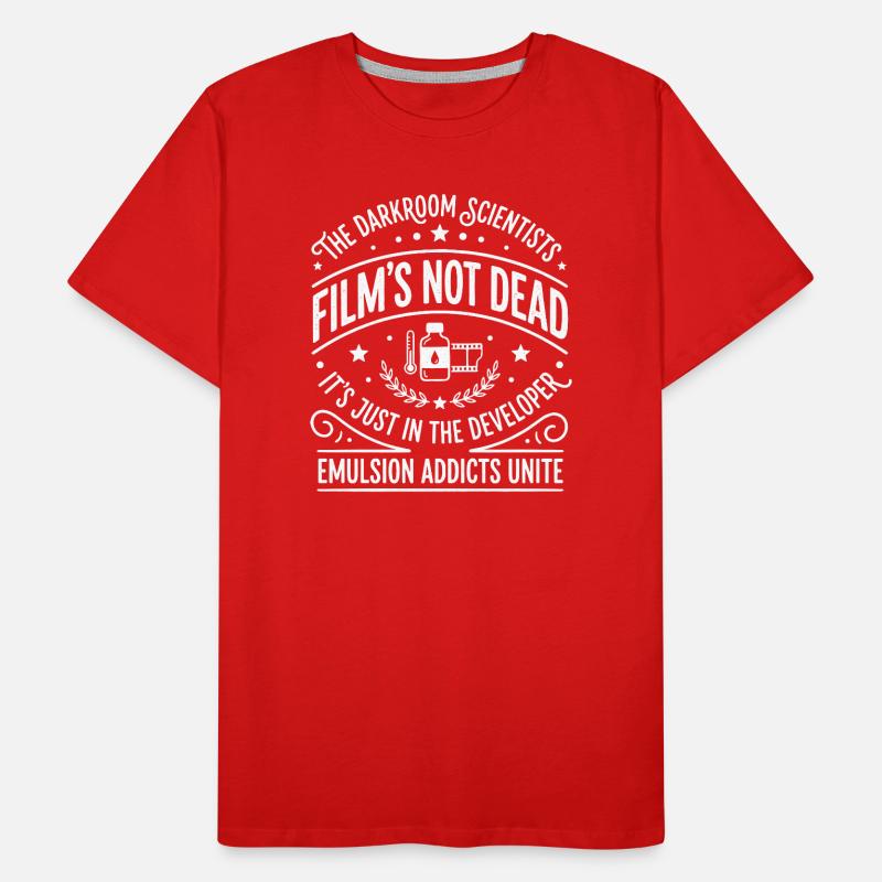 Darkroom Developer Emulsion Unite Men's Premium Organic T-Shirt