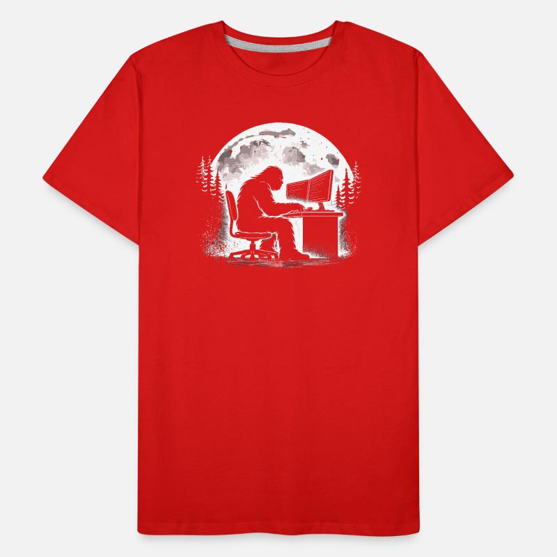 Programmeur Bigfoot T-shirt bio Premium Homme