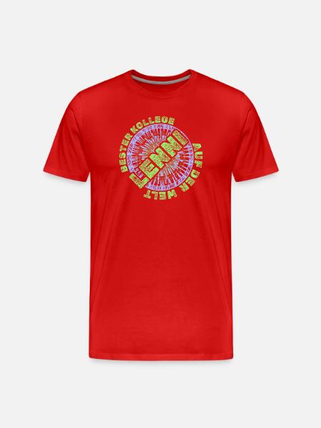 Gift for Lenni - Men's Premium Organic T-Shirt - red