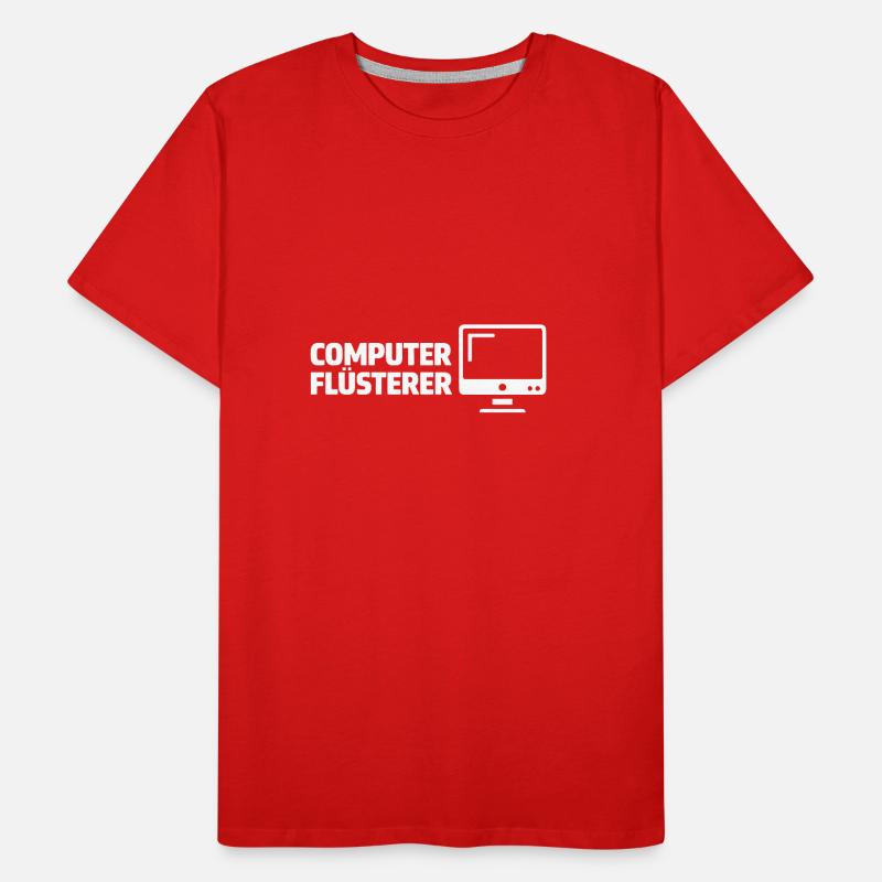 Computer Whisperer Men's Premium Organic T-Shirt