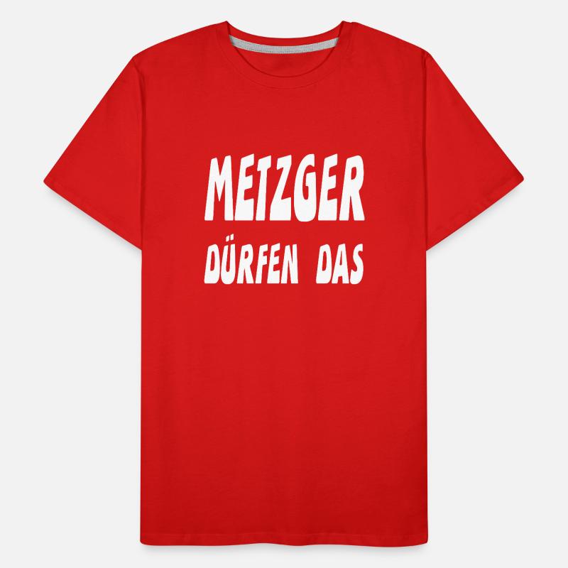 Metzger Männer Premium Bio T-Shirt