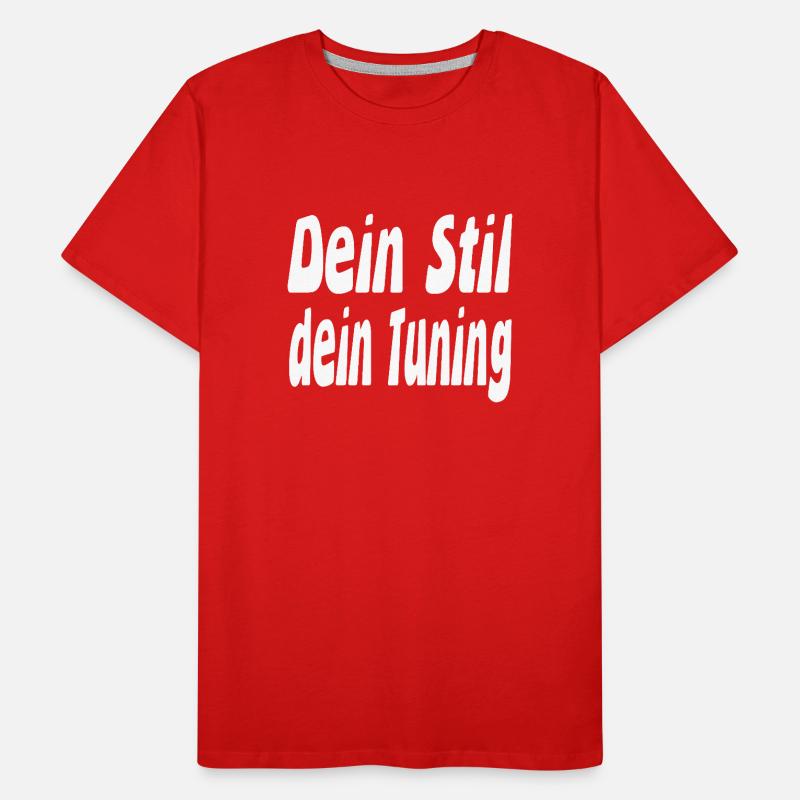 Tuning Männer Premium Bio T-Shirt
