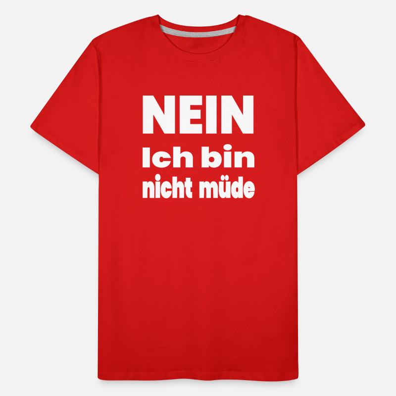 Tired Men's Premium Organic T-Shirt