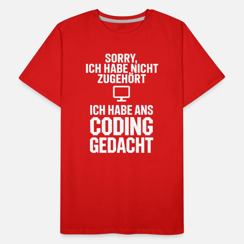 Désolé, chef de codage T-shirt bio Premium Homme