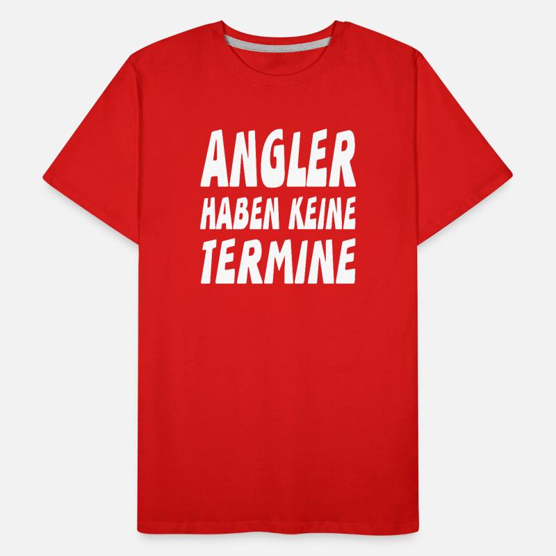 Angler Männer Premium Bio T-Shirt