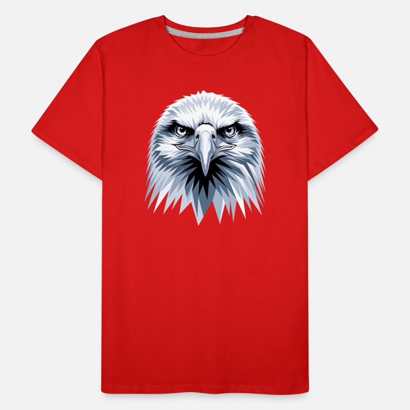Eagle Bald Eagle Golden Eagle White-tailed Eagle Men's Premium Organic T-Shirt