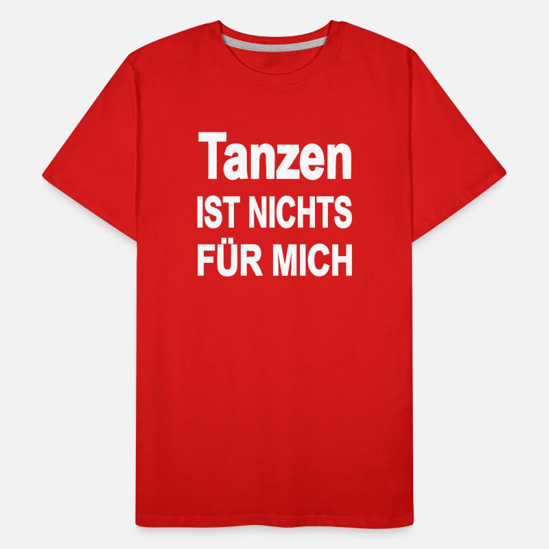 Tanzen Männer Premium Bio T-Shirt