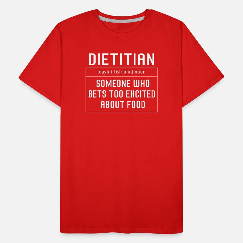 Diät Diätassistent Definition Männer Premium Bio T-Shirt