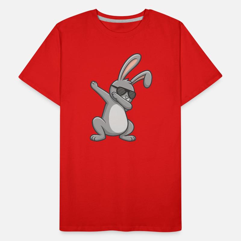 Lapin de Pâques Dab Lapin de Pâques T-shirt bio Premium Homme