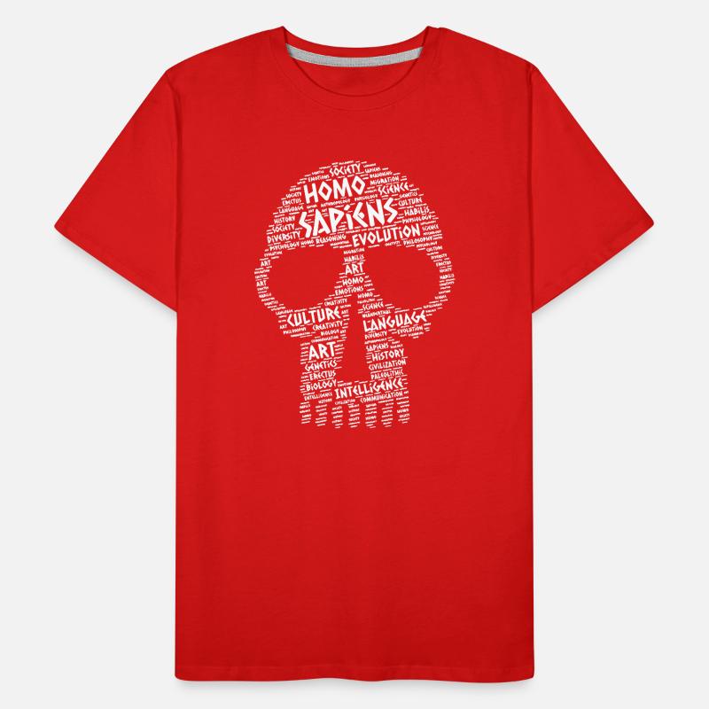 Homo Sapiens Cloud Men's Premium Organic T-Shirt