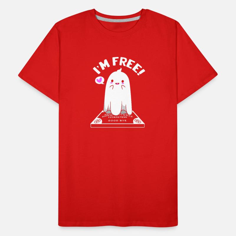 Paranormal Ghost Ghost Hour Ghost Ghost Men's Premium Organic T-Shirt