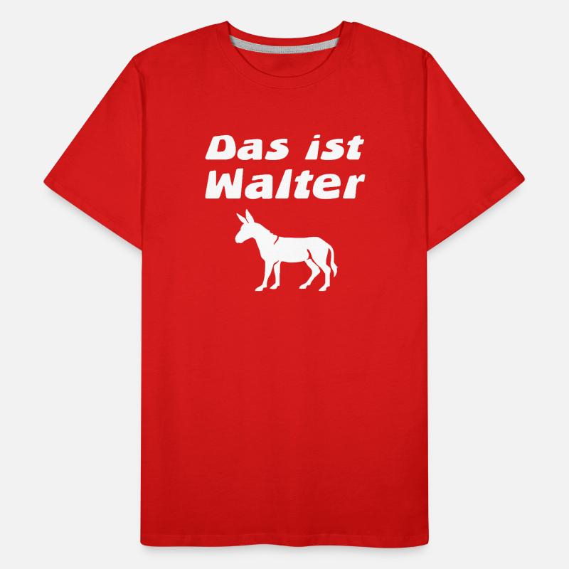 Esel Männer Premium Bio T-Shirt