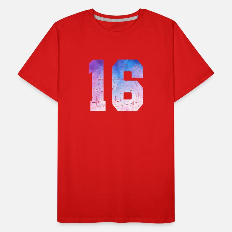 Issue 16 – 16th Anniversary Gift Men's Premium Organic T-Shirt