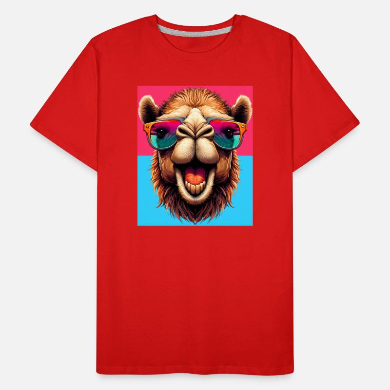 Kamel Männer Premium Bio T-Shirt