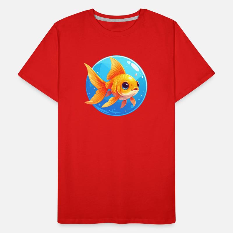 Goldfish Men's Premium Organic T-Shirt