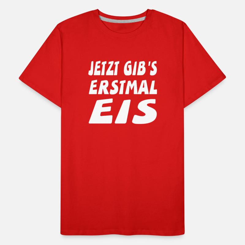 Eis Männer Premium Bio T-Shirt
