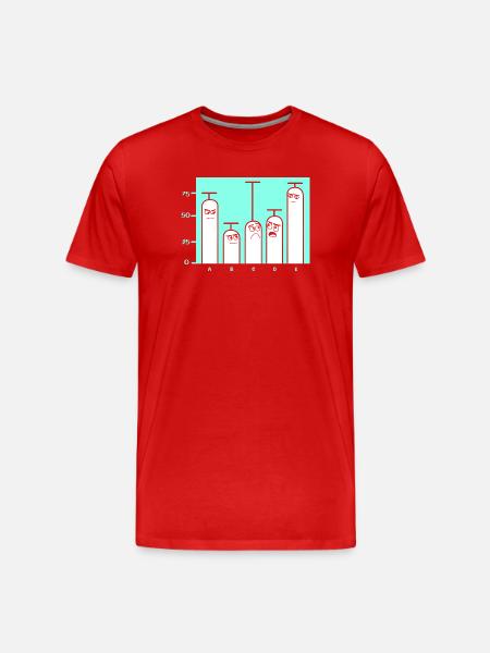 Programmer Coder GPT - Men's Premium Organic T-Shirt - red