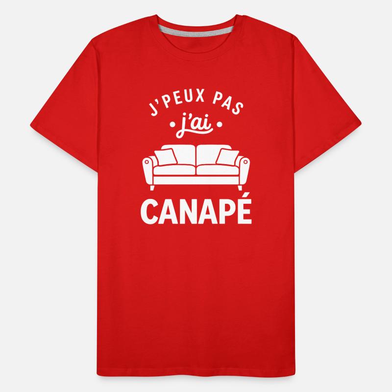 canapé T-shirt bio Premium Homme