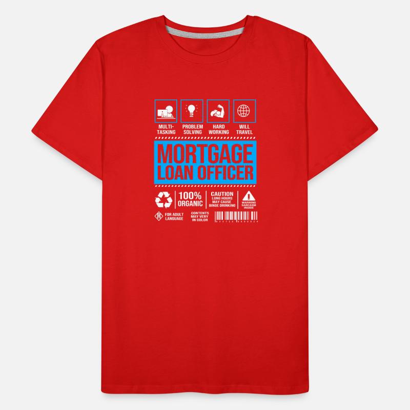 Schulden Hypothek Eigentumswohnung Männer Premium Bio T-Shirt