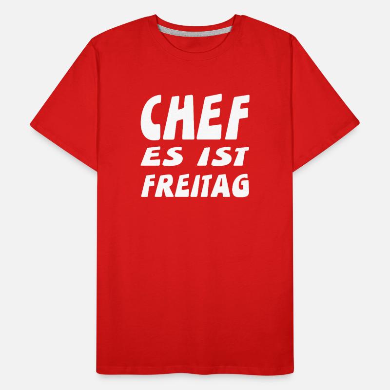 Chef Männer Premium Bio T-Shirt