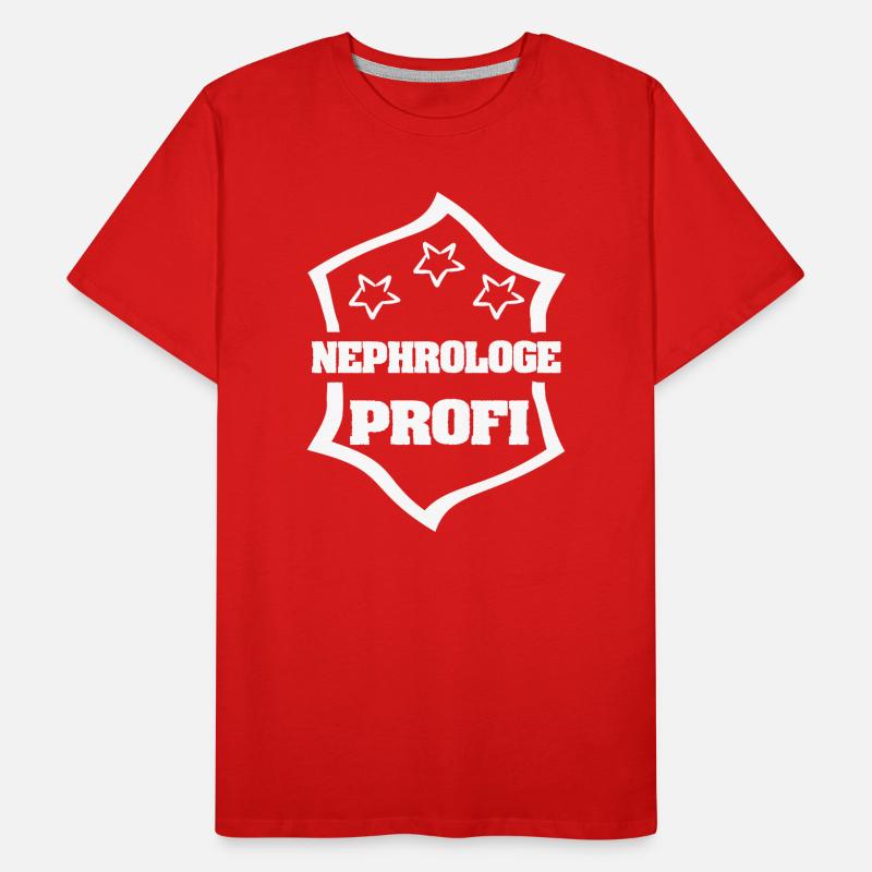 Nephrologist as work Men's Premium Organic T-Shirt