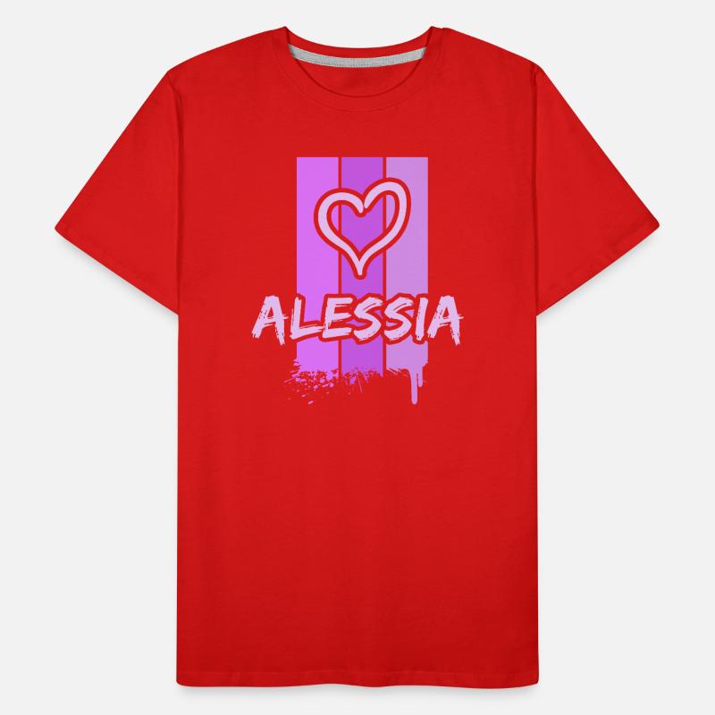 Idée cadeau : Alessia T-shirt bio Premium Homme