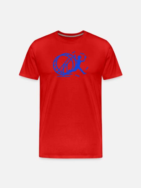 libre - T-shirt bio Premium Homme - rouge