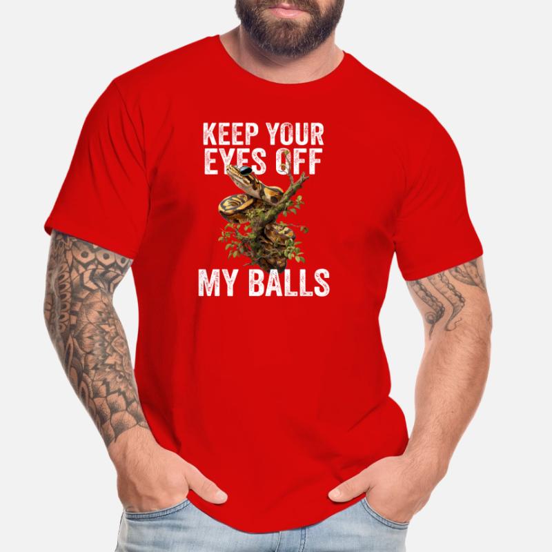 Python roi Serpents Amateurs de terrarium Python T-shirt bio Premium Homme