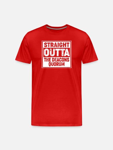 Mormons - Men's Premium Organic T-Shirt - red