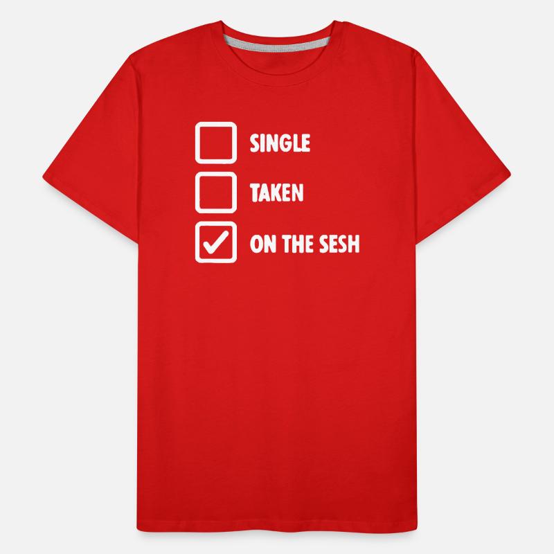 Auf dem Sesh-Status-Tee Männer Premium Bio T-Shirt